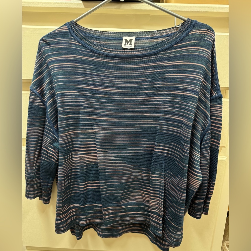 Missoni sweater.